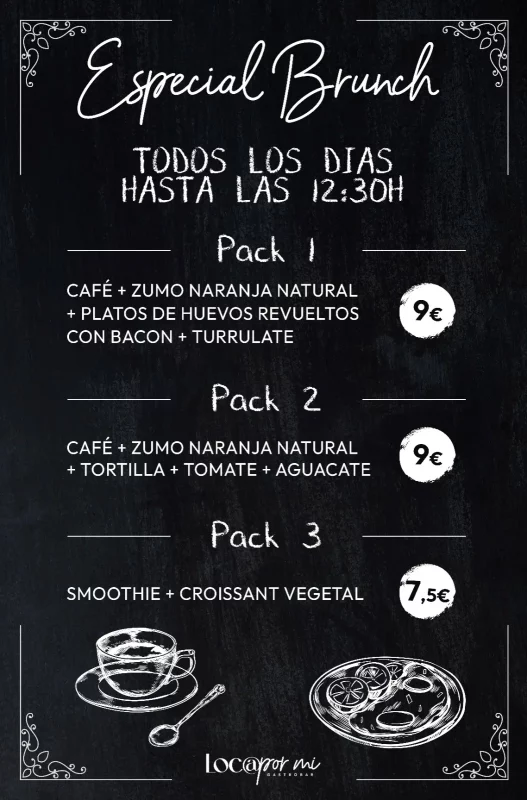 burnch - LOC@ POR MI Disfuta de tus momentos de locura en nuestro Gastrobar en Recogidas, Granada. burnch - LOC@ POR MI Disfuta de tus momentos de locura en nuestro Gastrobar en Recogidas, Granada.